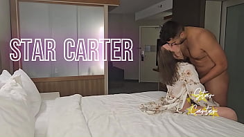 Deep throating the obnoxious hotel neighbor