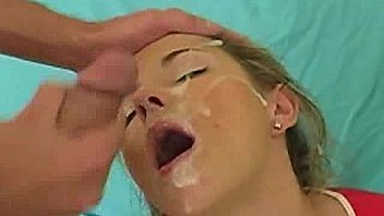 Cum guzzling teen