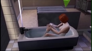 Blonde teen licks mature redheads feet & ass