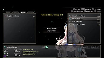 Roguelite game cursed blacksmith by ason cowgirl dungeon crawler alpha version trial