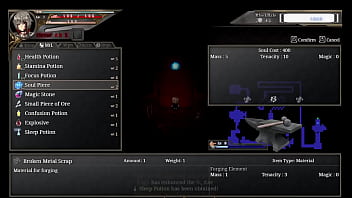 Roguelite game cursed blacksmith by ason cowgirl dungeon crawler alpha version trial