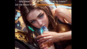 First ever monster dick blowjob created by ai