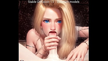 First Ever Monster Dick Blowjob Created By Ai thumbnail