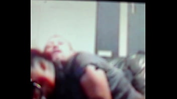 Sweet brown sugar sucking a big white cock