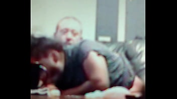 Sweet Brown Sugar Sucking A Big White Cock thumbnail