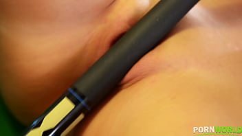 To play or not to play blue eyes and a pussy to masturbate with