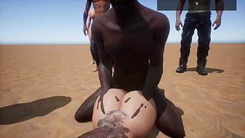 Me corro muchas veces en sus pechos y coño la dejo bien mojada y bañada en semen