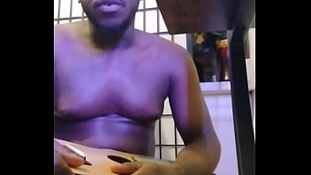 Purple lights while naked2