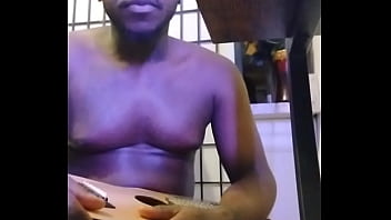 Purple lights while naked2