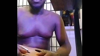 Purple lights while naked2