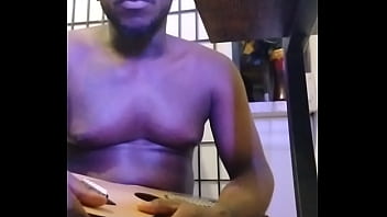 Purple lights while naked2