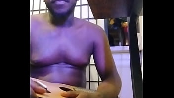 Purple lights while naked2