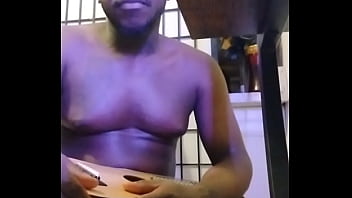 Purple lights while naked2