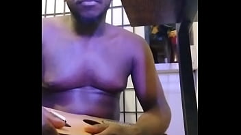 Purple lights while naked2