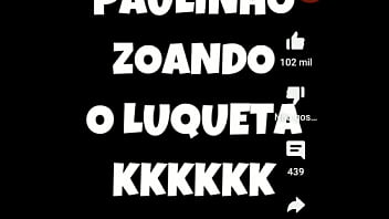 Paulinho loko irritando o luketa Paulinho loko irritando o luketa