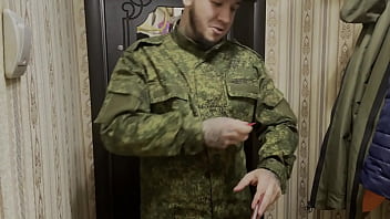 When a soldier visits an army mate's wife