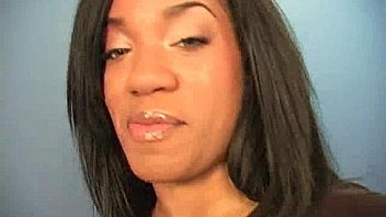 Sexy ebony enjoying gloryhole 9