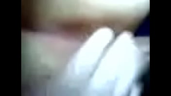 Megan oozes white cum on my cock