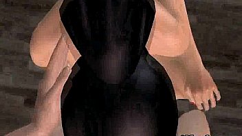 3d Babe Getting Double Teamed In The Bathroom thumbnail