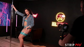 Chloe amour behind the scenes — the making of velvet steel strippov