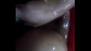 Easy sloppy bj with a slut on webcam and cum on boobs hot chick