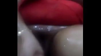 Easy sloppy bj with a slut on webcam and cum on boobs hot chick