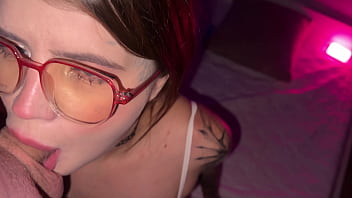 Deepthroat with big cock & face finish