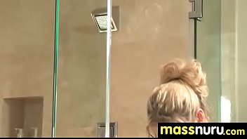 Slippery massage with happy end 4