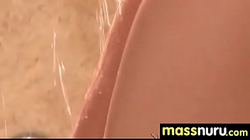 Slippery massage with happy end 4