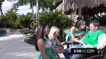 Cheerleader fuck fest sofie reyez alice visby sabrina snow