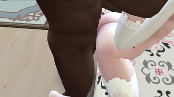 Hot girl fucked by black guy