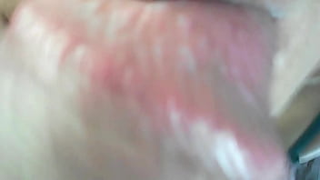 Compiled sexy brunette sucking a friend's cock while he dresses as a girl