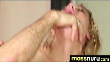 Lucky client gets a full service massage 10