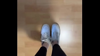 Good morning #feet #fetisch girl #socks #nikeairforce