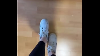 Good morning #feet #fetisch girl #socks #nikeairforce