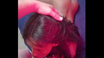 Hot petite black blowjob queen sucks old grandpa daddy's thick cock and gets tucked doggystyle