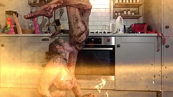 Extreme alexxa and april milk and chocolate piss partymilk hurling piss drinking puke female orgasm drool gagging anal toys pis