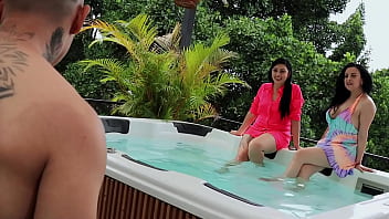 Lucky stripper fucks two delicious milfs dilan clavijo