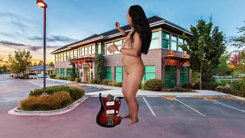 Stripping and masturbating in the parking with agarabas and olpr