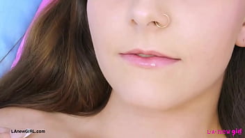 Radiant brunette beauty naked close up Radiant brunette beauty naked close up