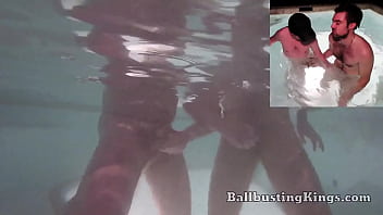 Hot Tub Squeeze Game Underwater Edit Ballbustingkingscom We Make The Most Intense Male Male Ball Busting Content Watch Us Play And You Will See What Makes Us Ball Busting Kings thumbnail