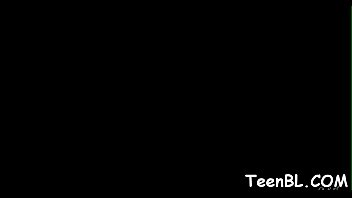 Nasty sweetie gets copher fingered