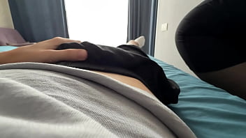 My stupid stepsister has only herself to blame for me fucking her tight pussy hard in bed