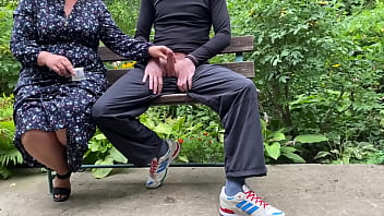 Mother In Law Took Son In Law's Sperm For Her Cuckold Husband thumbnail