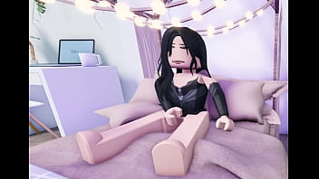 E girl na dedilhação roblox animação