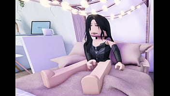 E girl na dedilhação roblox animação