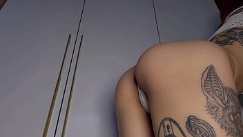 Worship my juicy ass white thong