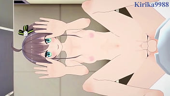 Natsuiro matsuri and sakura miko intense sex hololive vtuber hentai