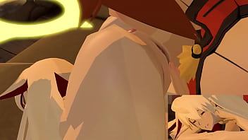 Jack o' gets rimmed by jam in the bedroom animated