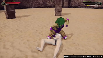 Jennifer vs diana nf3d female mma femdom combat